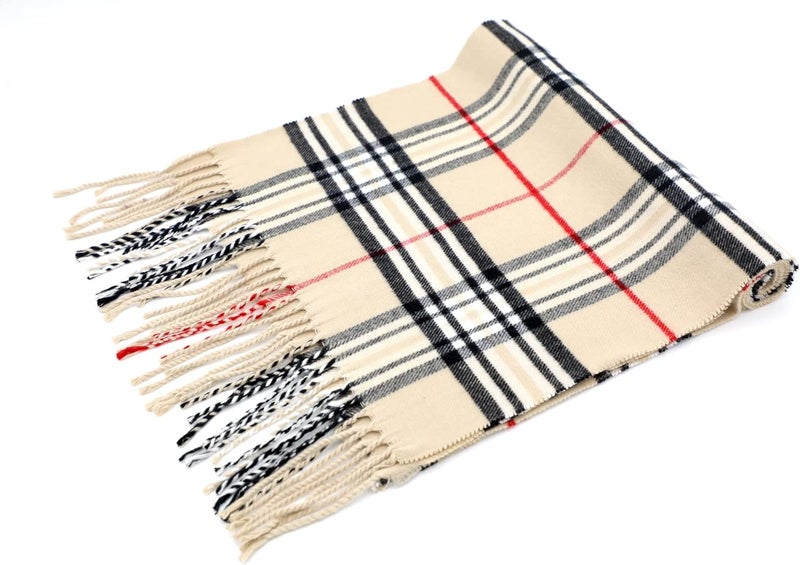 Achillea Cashmere Feel Tartan Plaid Scarf - Classic Winter Scarf for Men & Women, Scottish Heritage Holiday Gift - Image 5